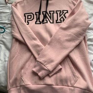 Pink long sleeve pullover never worn